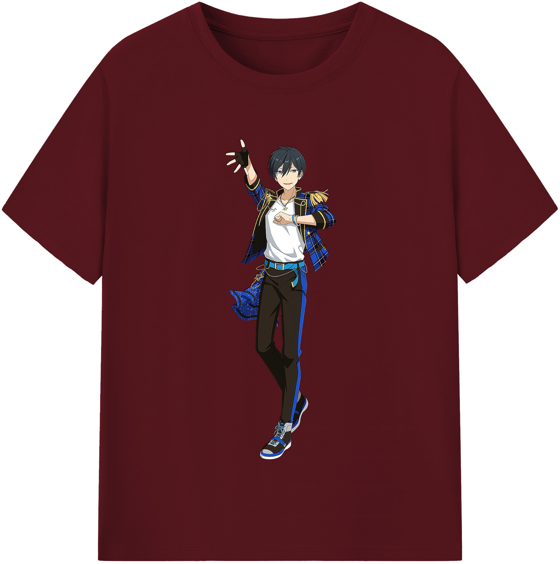 （画像用） あんさんぶるスターズ! Ensemble Stars 綿100％半袖Tシャツ（フロントプリント）